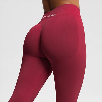 Pochee Bum Seamless Sports Yoga Pants