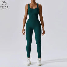 Women's Yoga One Piece Tracksuit Jumpsuit Seamless Sportswear Yoga