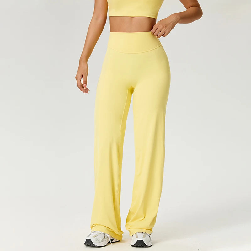 Relaxed Wide Leg Yoga Leggings