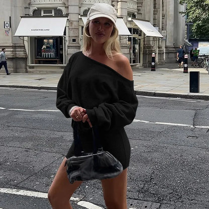 Off Shoulder Mini Dress