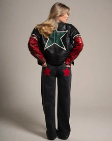 Harajuku Baggy Star Print High Waited Jeans