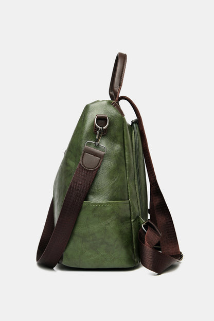 Leather Backpack Bag