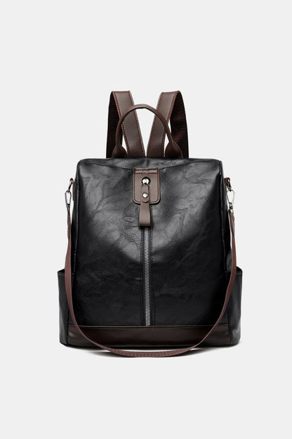 Leather Backpack Bag